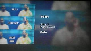 Juicy J  Ballin ft Kanye West Audio [upl. by Orola942]