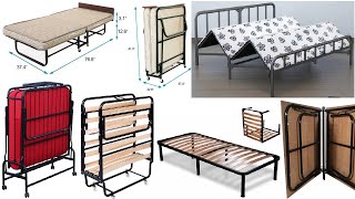 Metal frame foldable beds design ideas [upl. by Carol-Jean744]