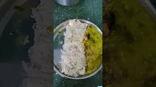 Aaj ka khana chawal dalsagar ko bhi Aalu ka bhujiya Aalu ka chokha daal ka chatni talava mirch😋😋😋 [upl. by Bayer452]