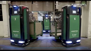 AMATE mobile robot improves internal processes at Schaeffler Germany  5min [upl. by Aryaz98]