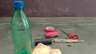 How to make Leyden Jar 🫙  How to make capacitor At Home  simple capacitor projects [upl. by Llevel]