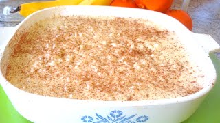 CREAMY CREAMED RICE PUDDING RECIPE  Gregs Kitchen [upl. by Blanchard]