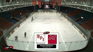 RPI ACHA vs Marist College [upl. by Ezitram]