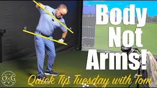 How To Start The Downswing With Your Lower Body  Follow This Quick Drill [upl. by Eirehs]