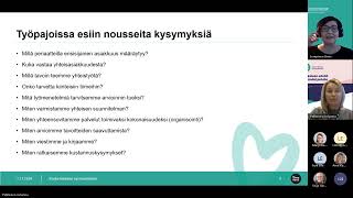 Pikassoksen sosiaalialan ajankohtaiskatsaus 1112024 Monialainen yhteistyö vammaispalveluissa [upl. by Phelia]