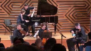 Faure piano quartet  Cremona Faculty Concert [upl. by Murage]