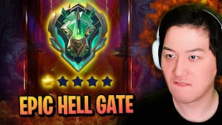 This is why new season is hard Epic Hell  Mobile Legends Karrie [upl. by Tor]