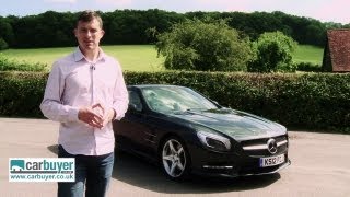 Mercedes SLClass convertible review  CarBuyer [upl. by Orms]