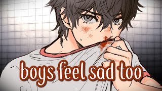 Nightcore  boys feel sad too  Lyrics [upl. by Hteboj845]