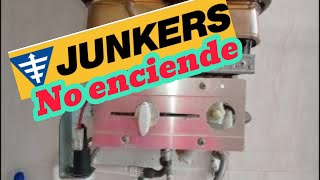 Junkers no enciende  Sustitución Termopar [upl. by Elleirua]