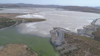 Drone na maior barragem de rejeitos do Brasil em PARACATUMG Kinross Gold [upl. by Ynohta]