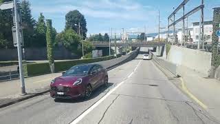 Drive from Madiswil to Muri AG in Switzerland Part 1 [upl. by Auburn]