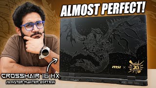 This Special Edition Gaming Laptop Supports Gen5 SSD BUT MSI Crosshair 16 HX [upl. by Ashling]