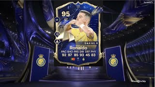 I PACKED TOTY RONALDO TOTY PACK OPENING  FC 24 ULTIMATE TEAM [upl. by Yenahteb41]