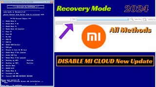 xiaomi mi cloud 2024  New MTK Qualcomm  MI Unlock tool  bypass micloud  Erase FRP New OS [upl. by Letsyrk51]