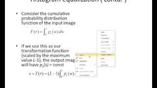 EENG 510  Lecture 052 Intensity Transformations [upl. by Adlanor]