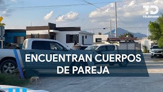 Encuentran a pareja muerta en casa en El Carmen Nuevo León estaban desaparecidos [upl. by Jethro]