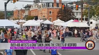 60th Bedford Fall Foliage festival set for Oct 56 and 1213 [upl. by Noired]