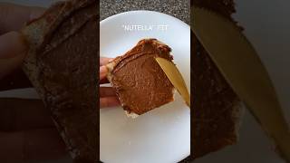 Nutella FIT Light Baja en Calorías FÁCIL de hacer Saludable y Natural [upl. by Azyl]