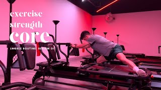 Full Lagree Workout Routine Review Part 01 reviewing a Lagree instructors routine [upl. by Eiroj]