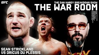 Sean Strickland vs Dricus Du Plessis  Dan Hardy Breakdown The War Room Ep 298 [upl. by Cyma321]