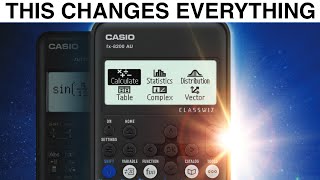 This Calculator Is Overpowered fx8200AU unboxing and review [upl. by Narual]