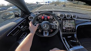 THE NEW MERCEDES AMG C63 S 2024 TEST DRIVE [upl. by Press]