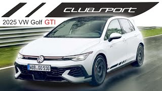 2025 VW Golf GTI Clubsport Explained [upl. by Berni]