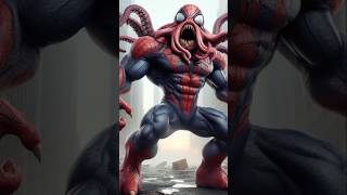 Spiderman Mix Octopus Frog Penguin Monkey MindBlowing Creatures Formed shorts​​ hybrid [upl. by Aix]