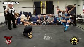 WOMENS WRESTLING Zoey Skye vs Shannon LeVangie  GOW Battle of Athena  Degenerate Media [upl. by Tadio]