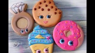 How to Make Shopkins Cookies  DLish Donut by Emmas Sweets [upl. by Idak]