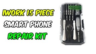 iWork 15 Piece Phone Repair Kit [upl. by Fatimah53]