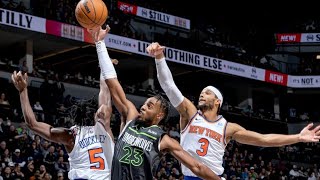 Minnesota Timberwolves vs New York Knicks  Full Game Highlights  November 20 202324 NBA Season [upl. by Ayoras]