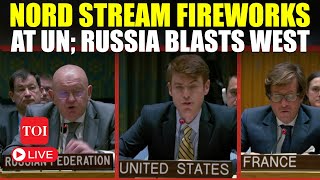 UNSC LIVE Russia Tears Into Nord Stream Probe CoverUp US France Deflect I Latest [upl. by Aviva503]