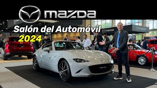 Mazda en el Salón del Automóvil 2024 lanzamientos novedades y más 4K [upl. by Nnaillek]