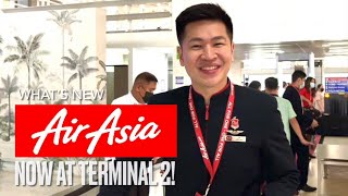 WALKTHROUGH  Air Asia Now at Terminal 2 [upl. by Rosemonde]