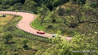 Lamborghini Aventadors playing near Rome [upl. by Ocirederf]