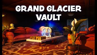 EASY Grand Glacier Vault Guide in Fortnite SECRET BENCH [upl. by Dranal961]