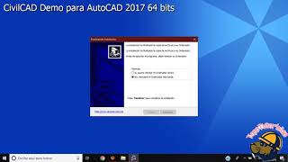 Como Instalar CivilCad 2017Rapido y facil [upl. by Fredette]