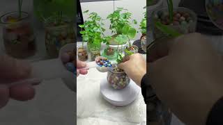 Transformation of laundry soap bottles transformation of self made flower pots use of waste part 1 [upl. by Artiek]