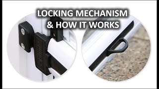 Ziptrak® How to Unlock the Bottom Lock [upl. by Baptista]