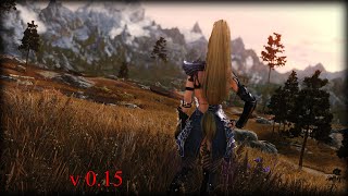 BDOR Hair 015 for Skyrim SE\AE female only [upl. by Anilatac612]