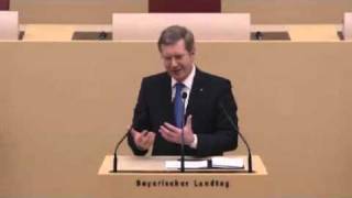 Bundespraesident Wulff im Bayerischen Landtag am 22 Februar 2011 Teil 2mp4 [upl. by Ynalem]