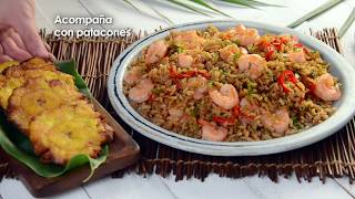 Arroz con Coco y Camarones [upl. by Skippie]