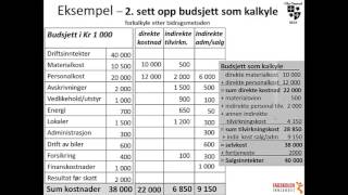 Kalkyle3 basert på selvkost [upl. by Meridith]