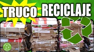 ♻️ TRUCO para RECICLAR PAPEL y CARTÓN Correctamente 👉 FUNCIONA [upl. by Lancaster]