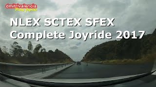 Pinoy Joyride  NLEX  SCTEX  SFEX Joyride 2017 Balintawak to Subic [upl. by Annair]