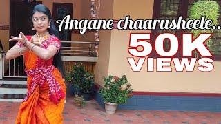 Angane Charusheele  Dance Cover  Jack N Jill  Padma Shalini [upl. by Arahk712]