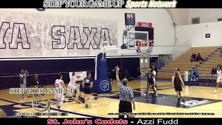 St Johns Sophomore Azzi Fudds quotBIG TIMEquot game highlights vs Maret in State Tourney Semifinal [upl. by Htebazie]