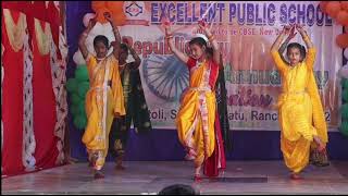 Outstanding Dance on Aarambh hai Prachand  EPS  Dance performance  School Program  dance viral [upl. by Rolfston]